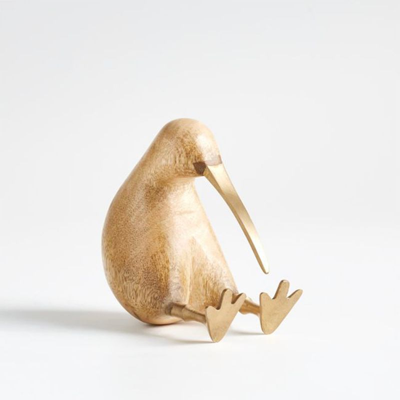 CRATE & BARREL - Adorno Ave Kiwi Madera Crate & Barrel