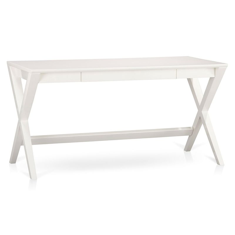 CRATE & BARREL - Escritorio Spotlight Blanco Crate & Barrel
