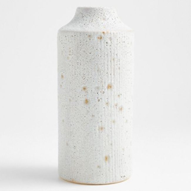 CRATE & BARREL - Florero Ema Ceramica Crate&Barrel