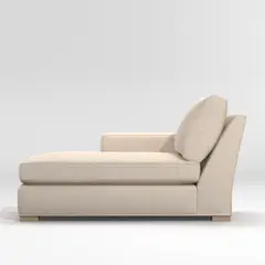 CRATE & BARREL - Chaise Brazo Izquierdo Sofá Axis Bench