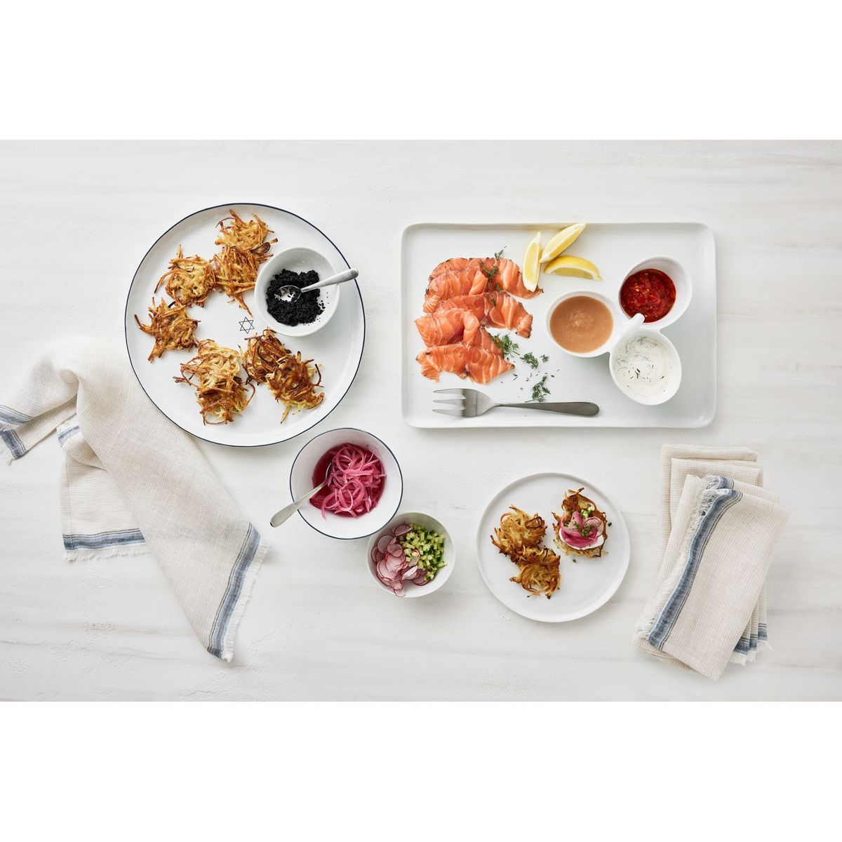 CRATE & BARREL - Plato Ensalada Mercer Crate&Barrel