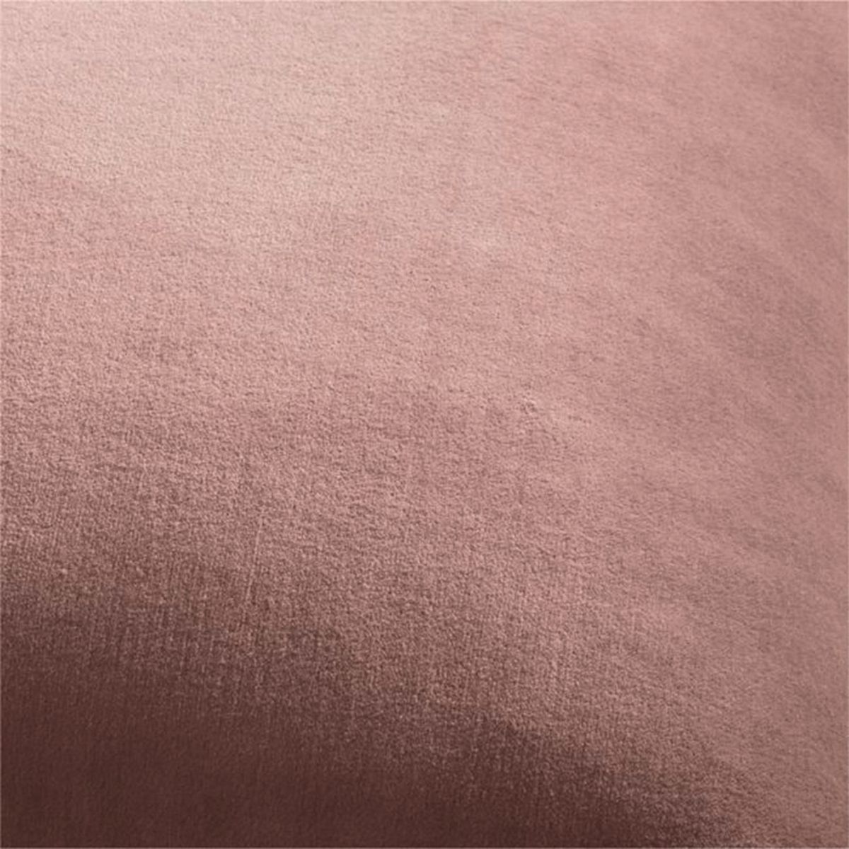 CRATE & BARREL - Funda Cojin Velvet Malva Crate & Barrel