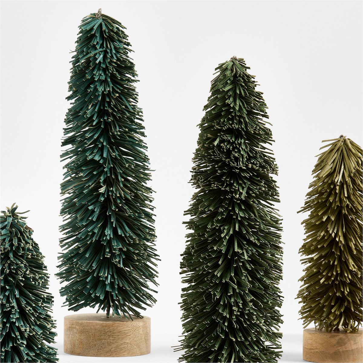 CRATE & BARREL - Set 6 Árboles Navideños Crate & Barrel