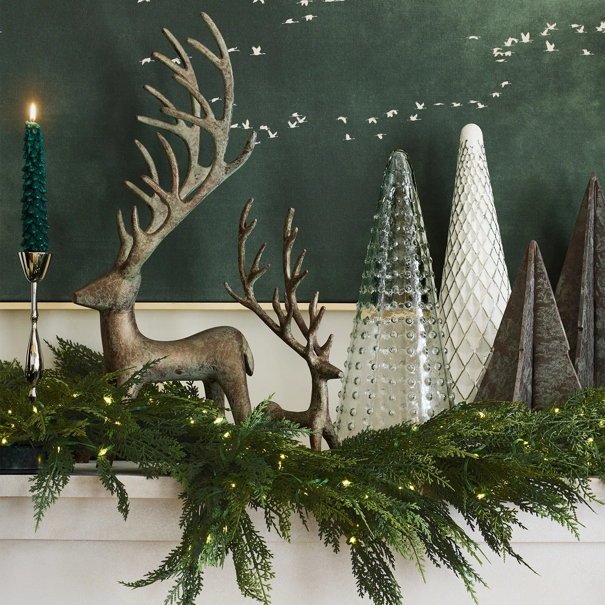 CRATE & BARREL - Árbol Navideño Wonderland 15 Cm Crate & Barrel