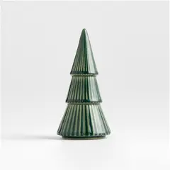 CRATE & BARREL - Árbol Navideño Ceramica 23 Cm