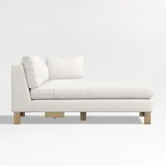 CRATE & BARREL - Chaise Pacific Brazo Derecho