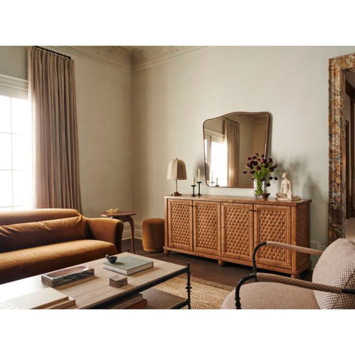 CRATE & BARREL - Sofá Crawford Jake Arnold Crate & Barrel