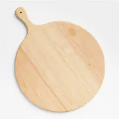 CRATE & BARREL - Tabla Redonda Tondo Natural