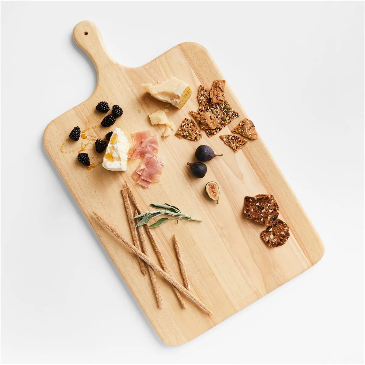 CRATE & BARREL - Tabla Cuadrada Tondo Natural Crate & Barrel