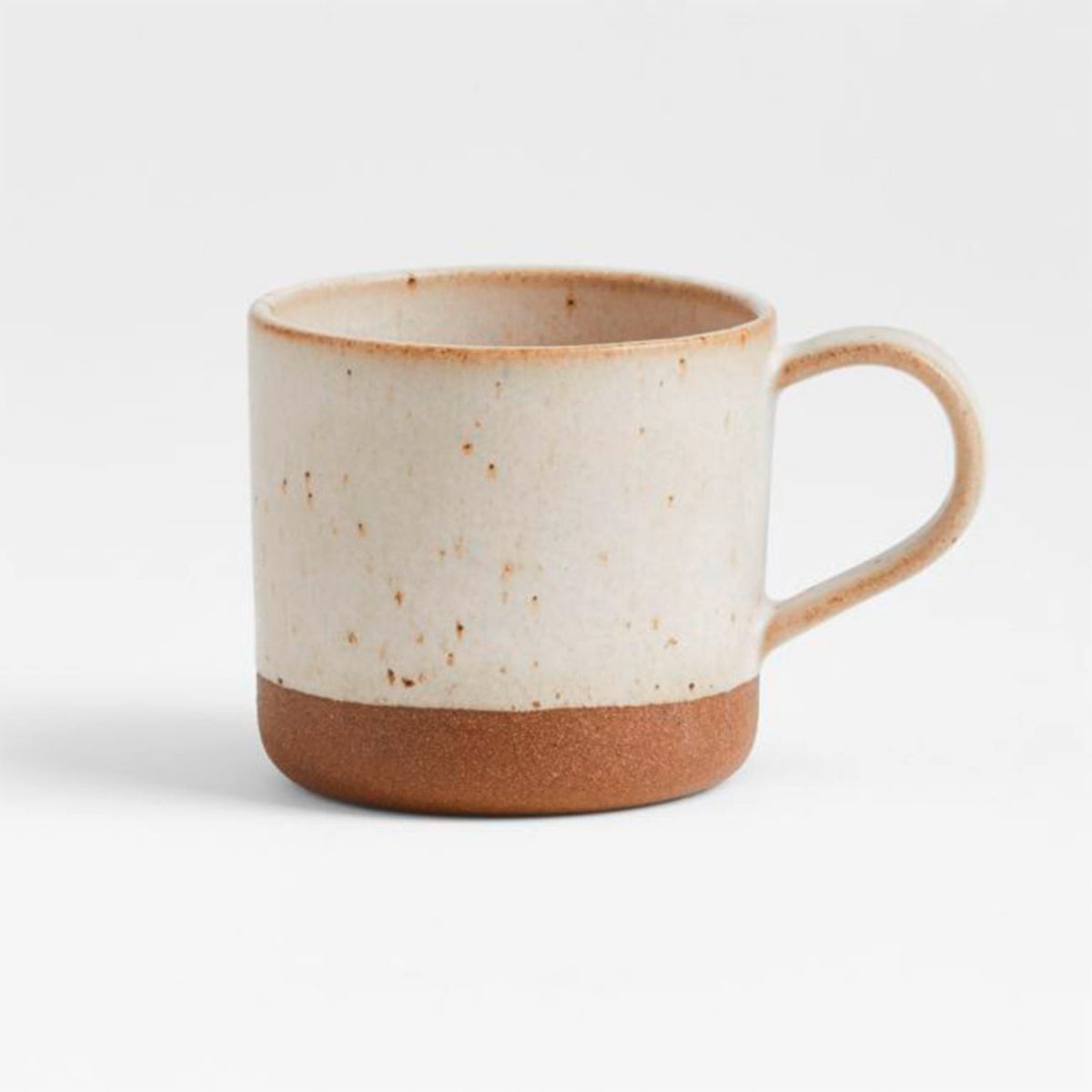 CRATE & BARREL - Mug Argila Redondo Gres Crate & Barrel