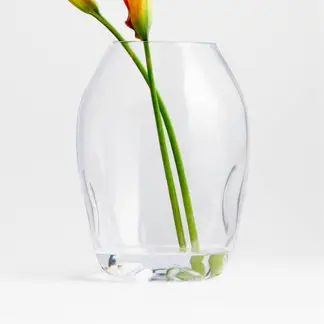 CRATE & BARREL - Florero Regen vidrio Crate&Barrel