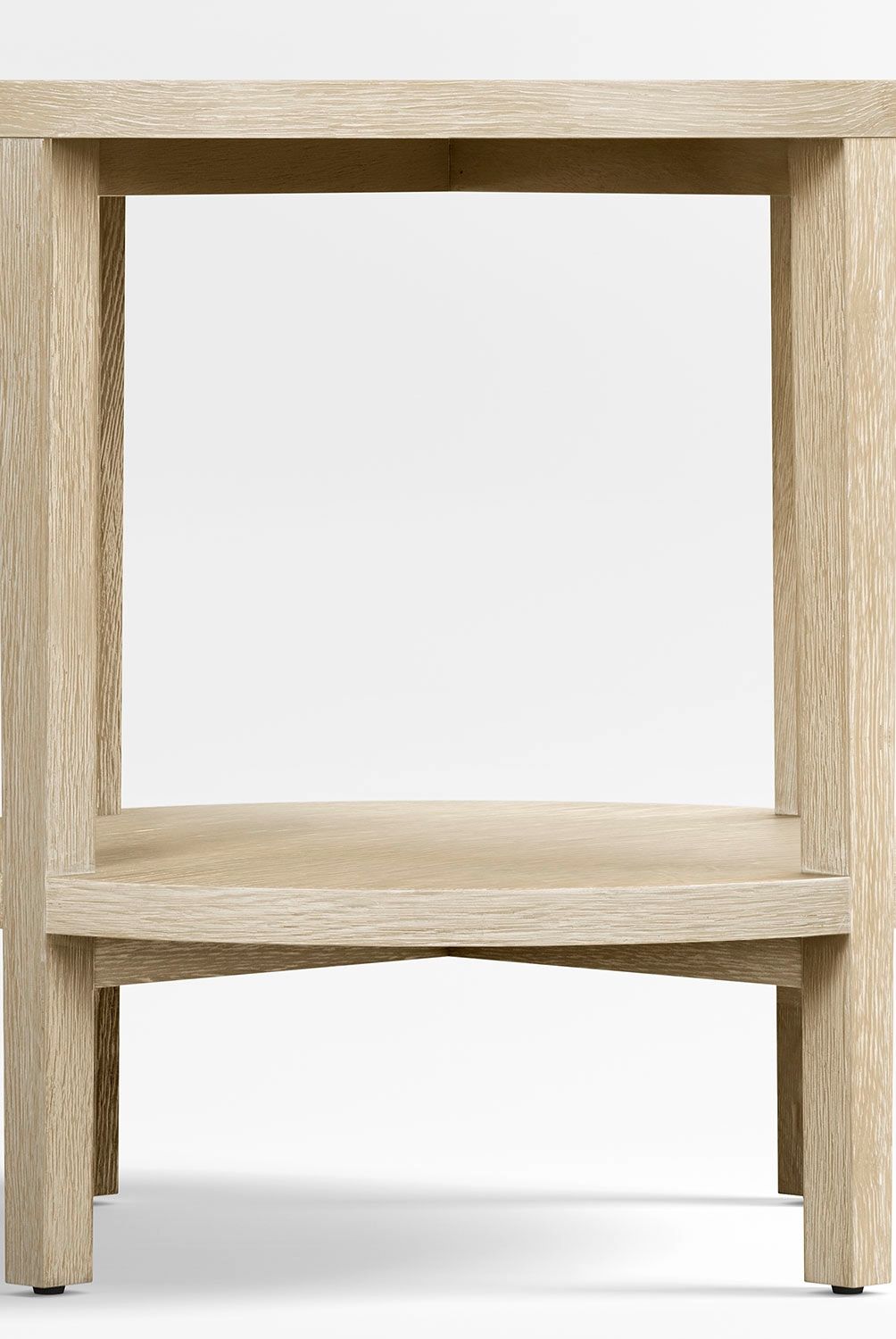 CRATE & BARREL - Mesa Lateral Clairemont Natural Crate & Barrel