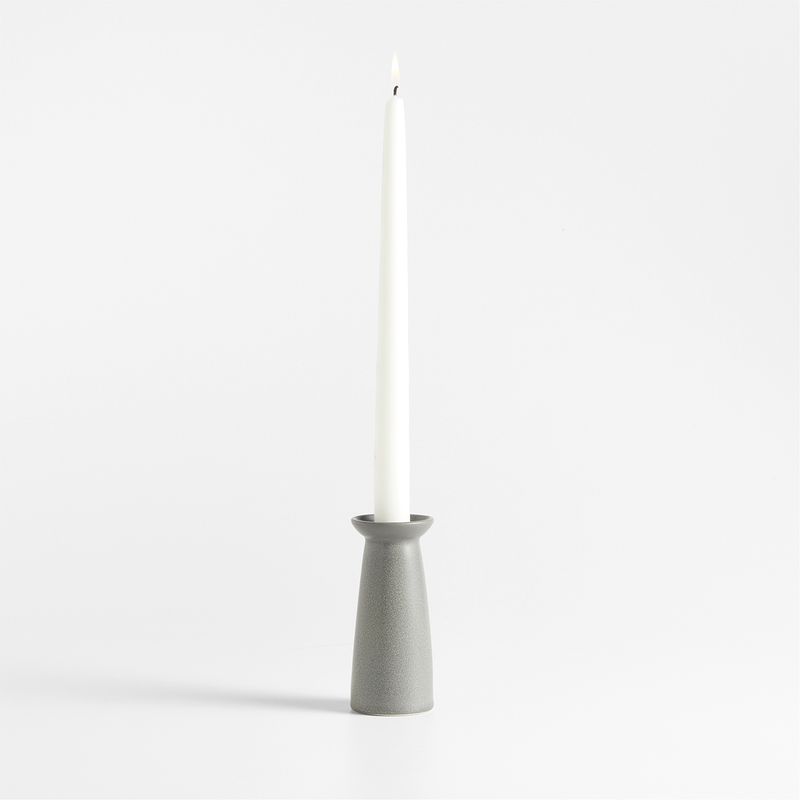 CRATE & BARREL - Candelabro Craft Carbon 13Cm Crate & Barrel