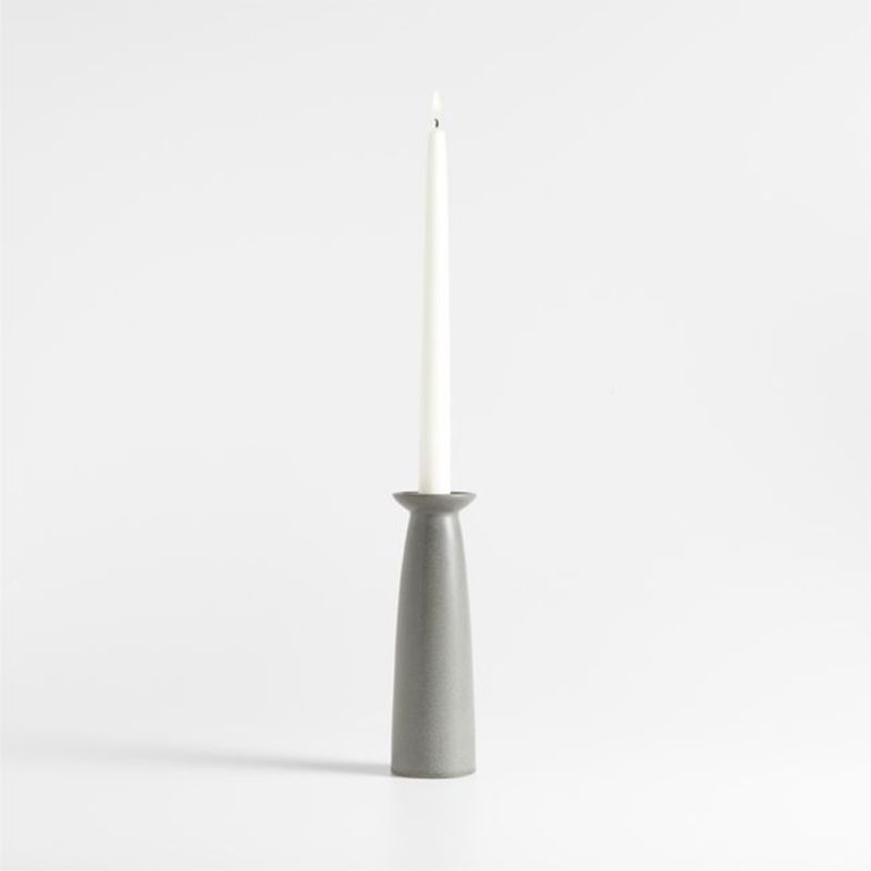 CRATE & BARREL - Candelabro Craft Carbon 20Cm Crate & Barrel