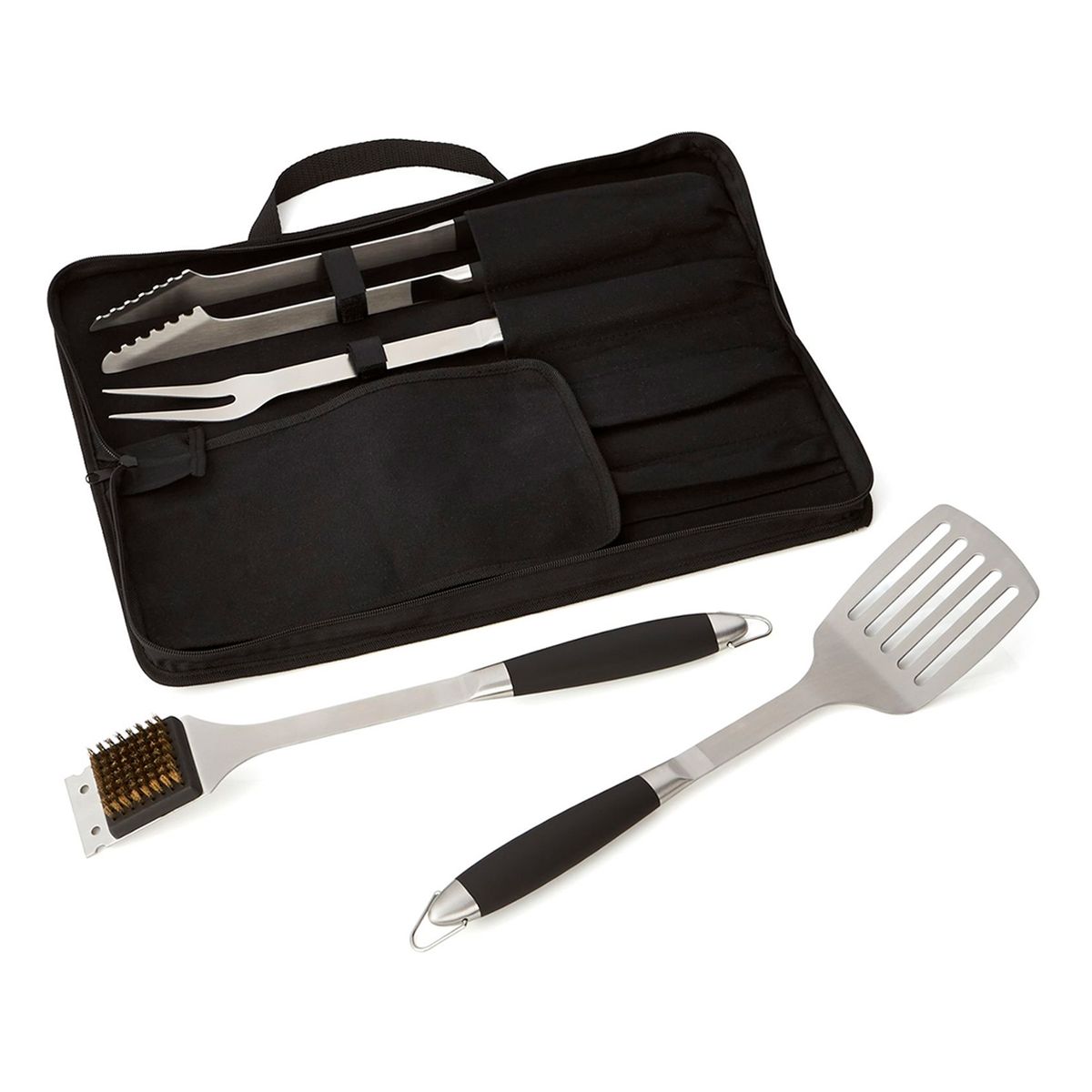 CRATE & BARREL - Set Utensilios Para Asado Crate & Barrel