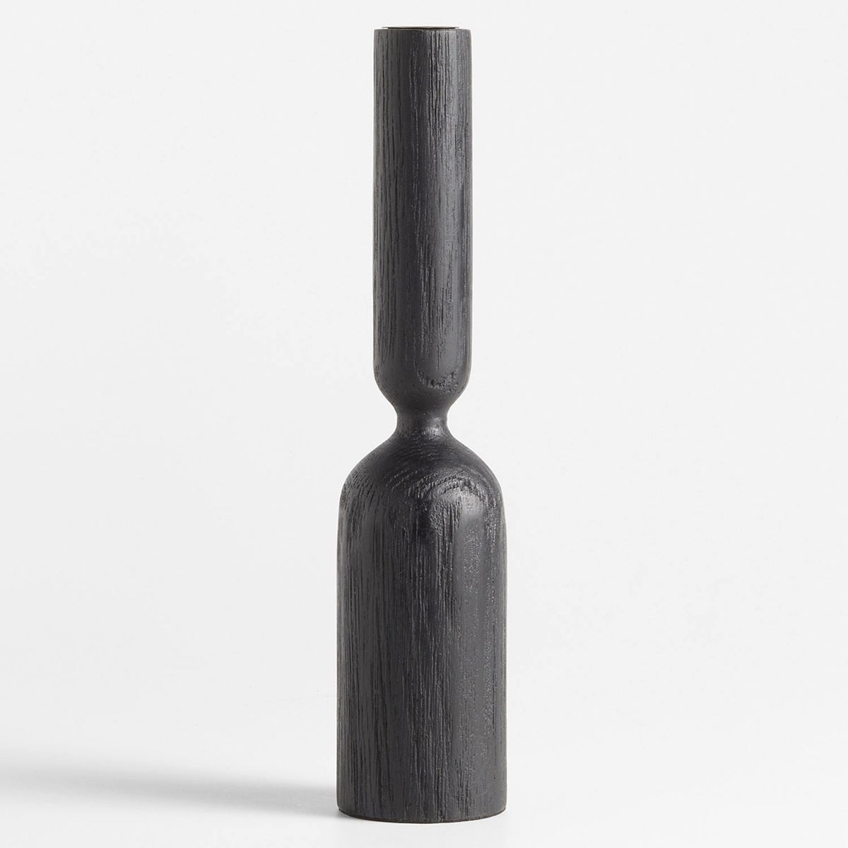 CRATE & BARREL - Candelabro Asker Negro Crate & Barrel