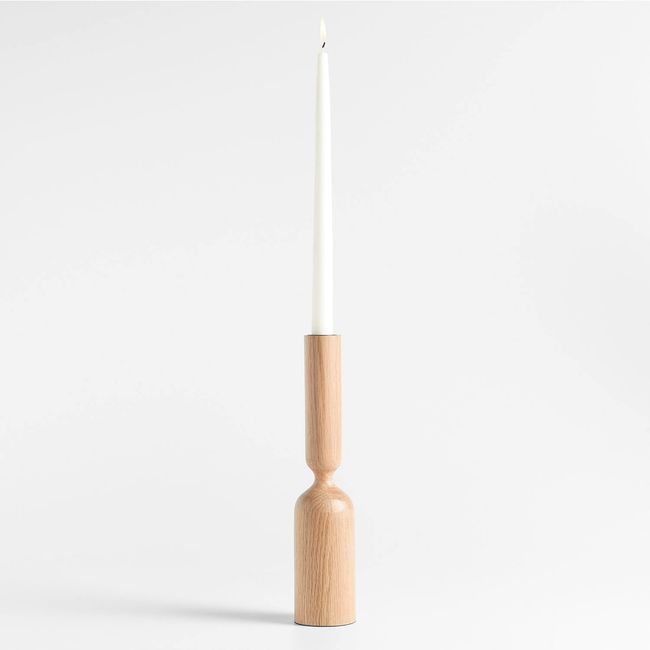 CRATE & BARREL - Candelabro Asker Natural Crate & Barrel