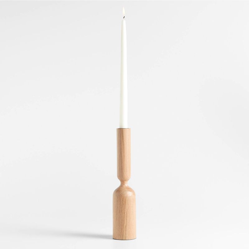 CRATE & BARREL - Candelabro Asker Natural Crate & Barrel