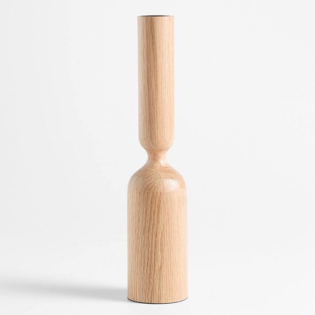 CRATE & BARREL - Candelabro Asker Natural Crate & Barrel