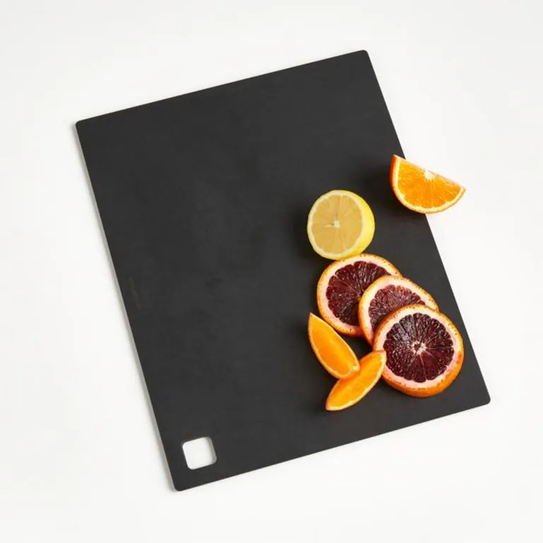 CRATE & BARREL Tabla Cortar Epicurean Negro