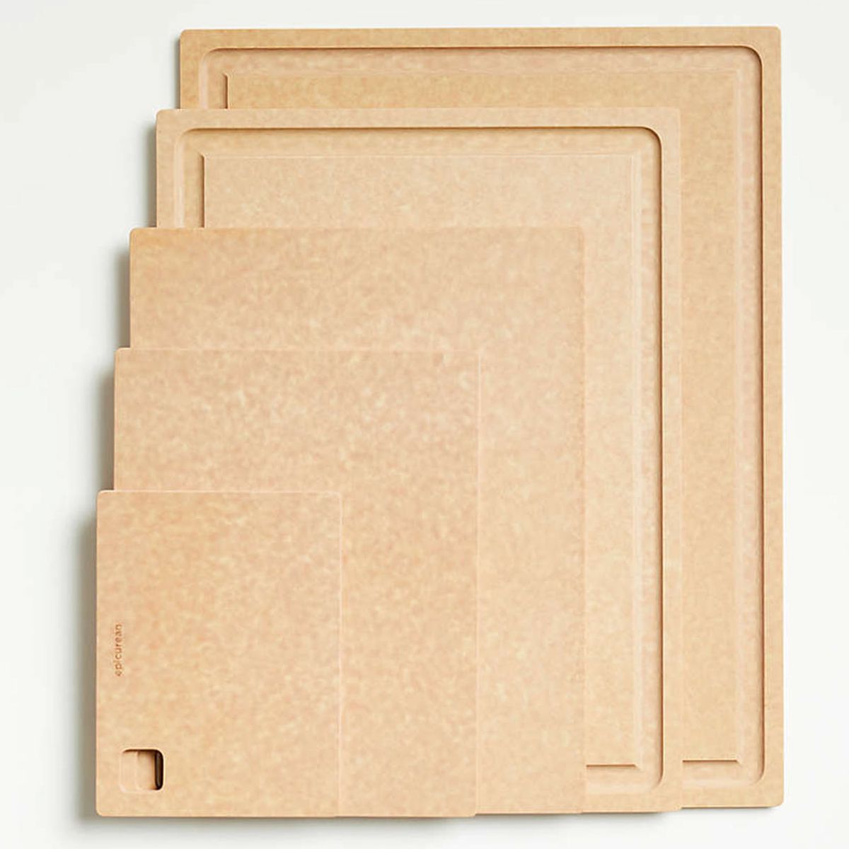 CRATE & BARREL - Tabla Epidurean Moderna Natural Crate & Barrel