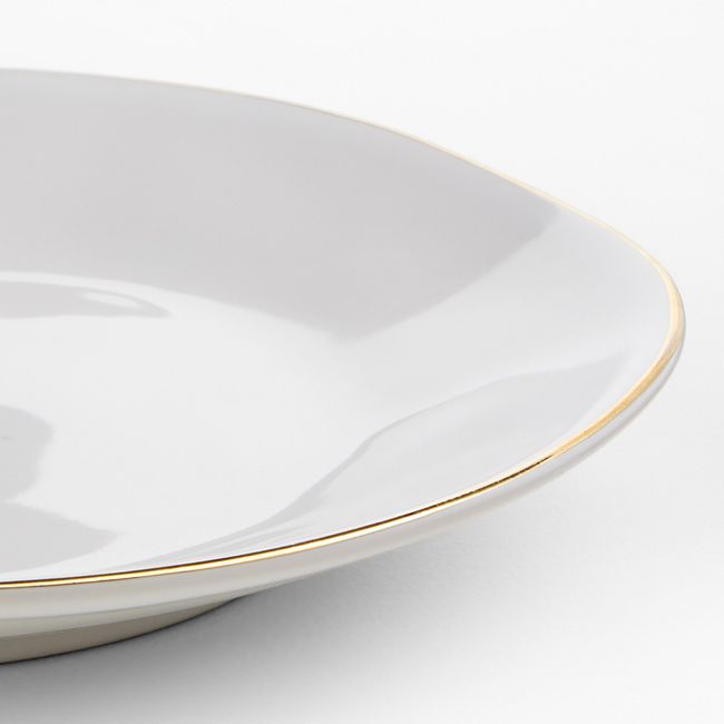 CRATE & BARREL - Plato Ensalada Marin Diseño Crate&Barrel