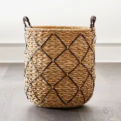 CRATE & BARREL - Canasto Emory Grande