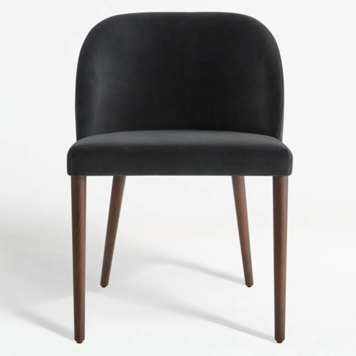 CRATE & BARREL - Silla Comedor Camille Antracita Crate & Barrel