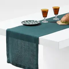 CRATE & BARREL - Camino Mesa Lino Marin Crate&Barrel