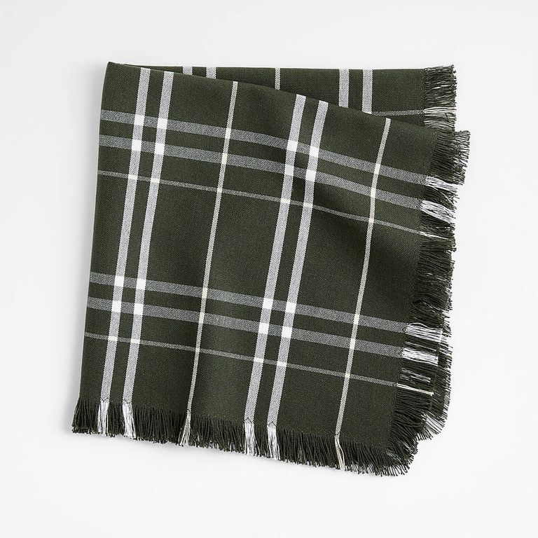CRATE & BARREL Servilleta Craft Verde Lino