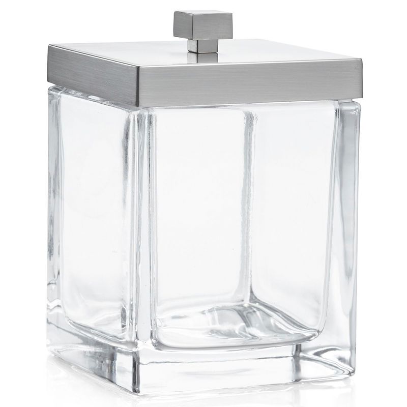 CRATE & BARREL - Contenedor Stretten Nickel Grande