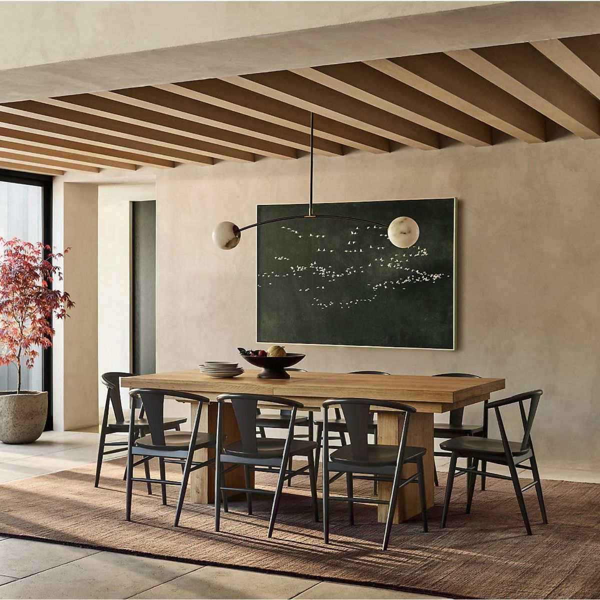 CRATE & BARREL - Arte Pared Heding South 178x119 Cm Crate & Barrel