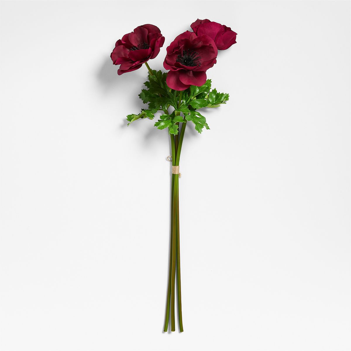 CRATE & BARREL - Set 3 Anemonas Artificiales Abigai Crate & Barrel