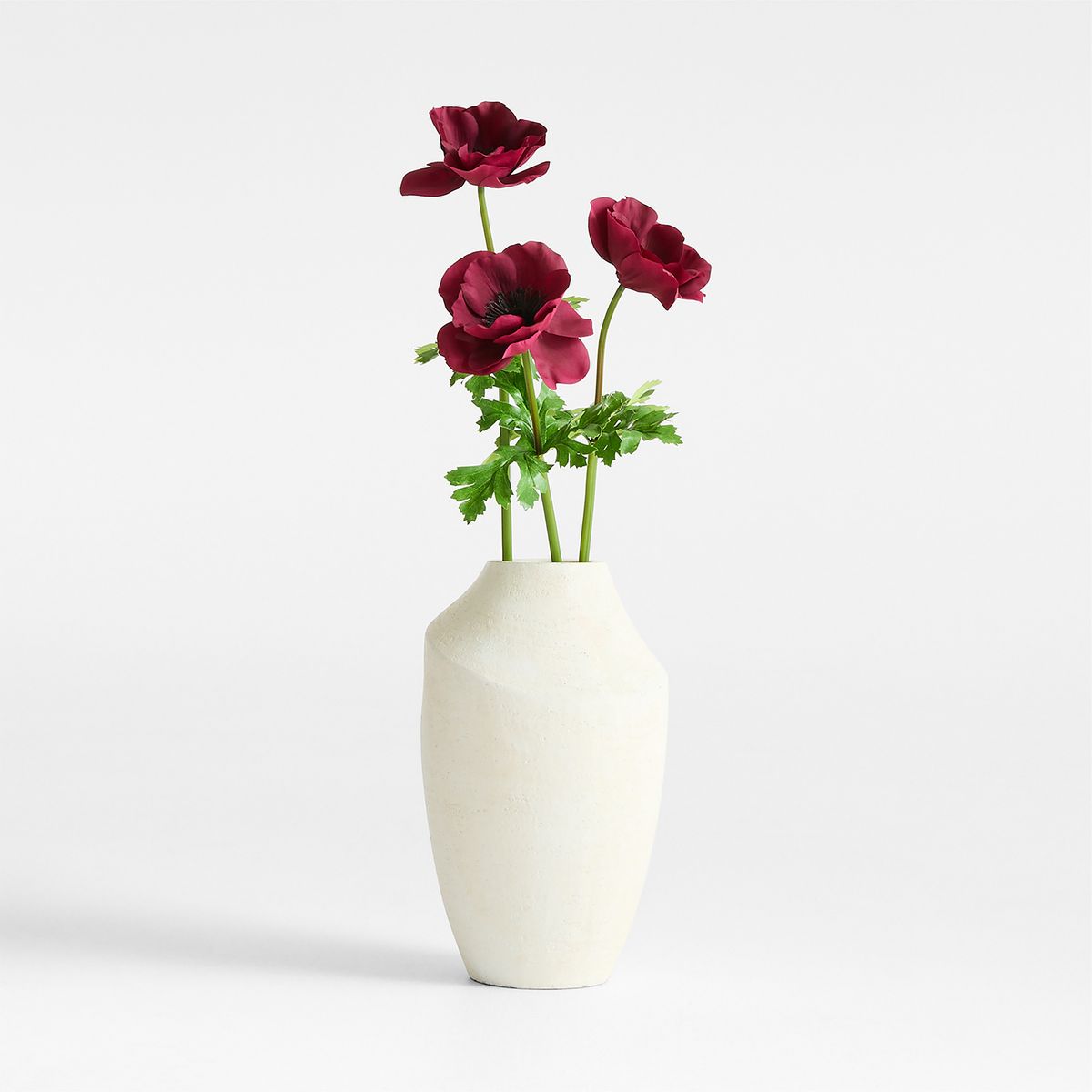 CRATE & BARREL - Set 3 Anemonas Artificiales Abigai Crate & Barrel