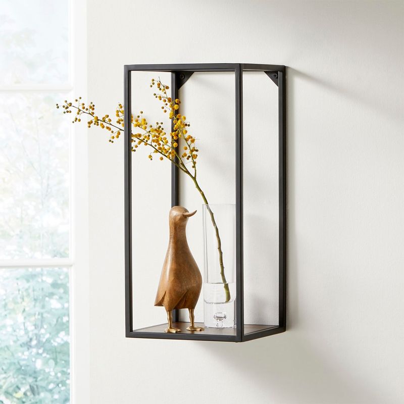 CRATE & BARREL - Repisa Booker Rectangular Vertical Crate & Barrel