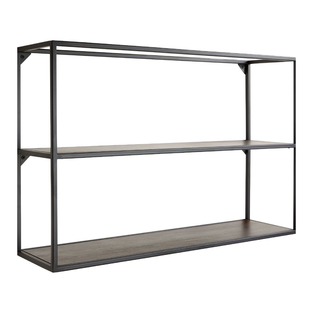 CRATE & BARREL - Repisa Booker Rectangular Doble Crate & Barrel