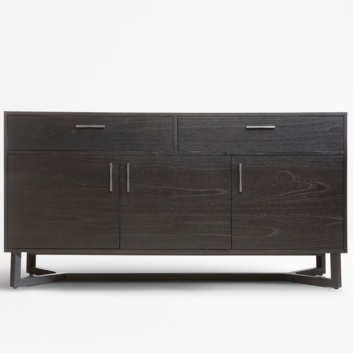 CRATE & BARREL - Rack Verge Negro Crate & Barrel