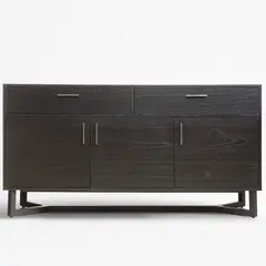 CRATE & BARREL - Rack Verge Negro