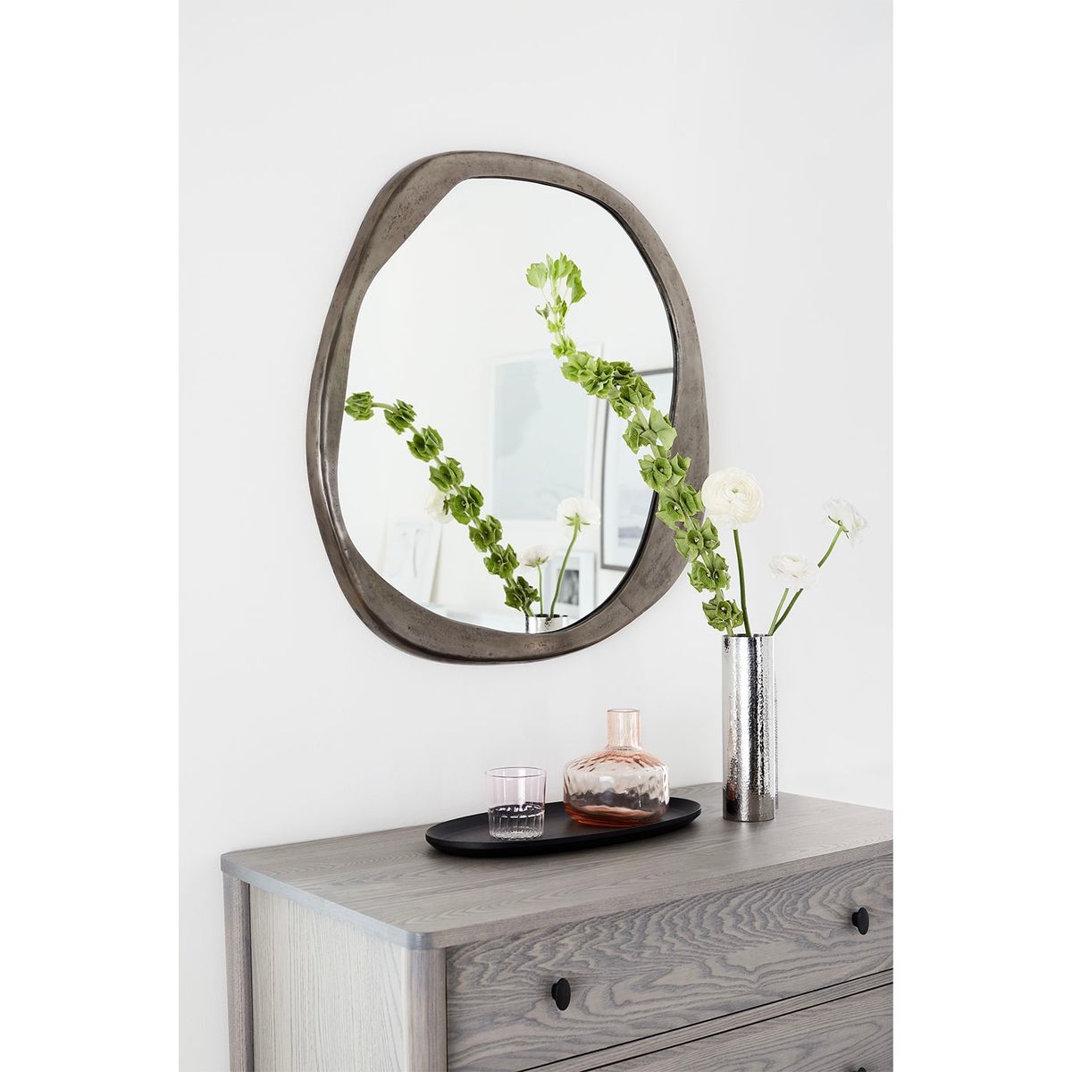 CRATE & BARREL - Espejo Pared Element Crate & Barrel