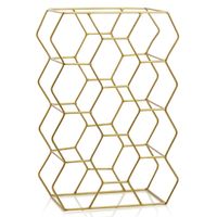 Soporte Para 11 Vinos Dorado