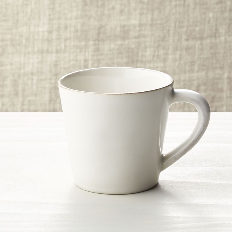 CRATE & BARREL - Taza Marin Blanco Crate & Barrel