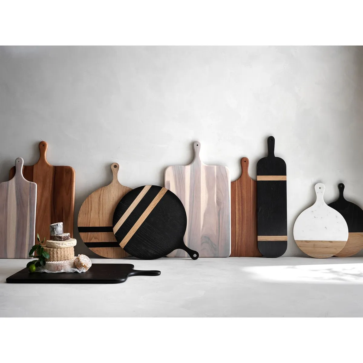 CRATE & BARREL - Tabla Tondo Paleta Crate&Barrel