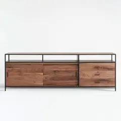CRATE & BARREL - Rack Almacenamiento Knox 229cm
