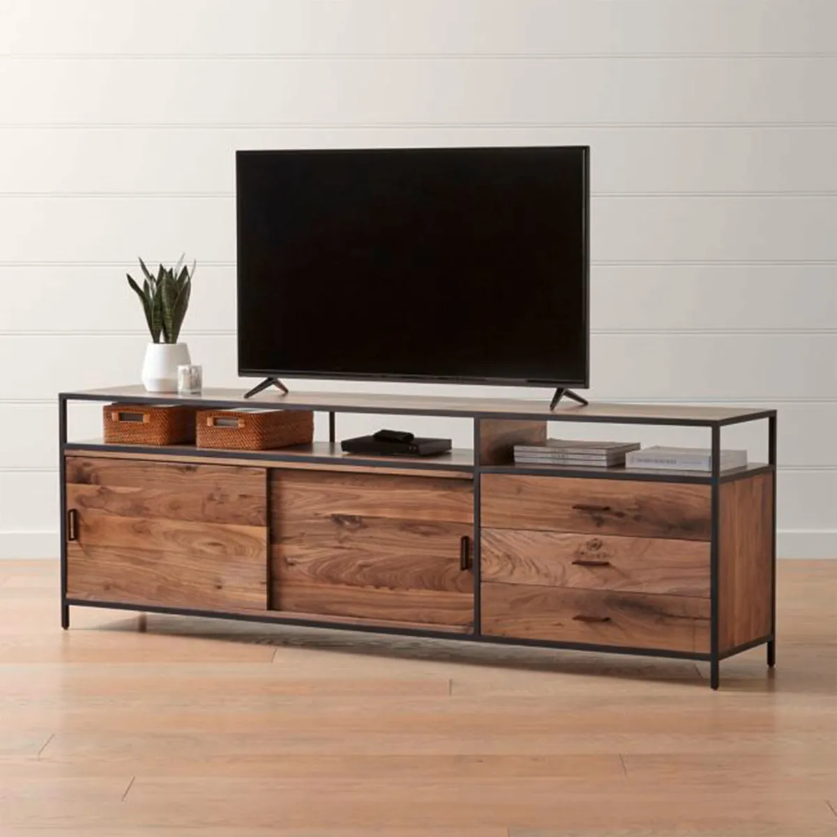 CRATE & BARREL - Rack Almacenamiento Knox 229cm Crate & Barrel