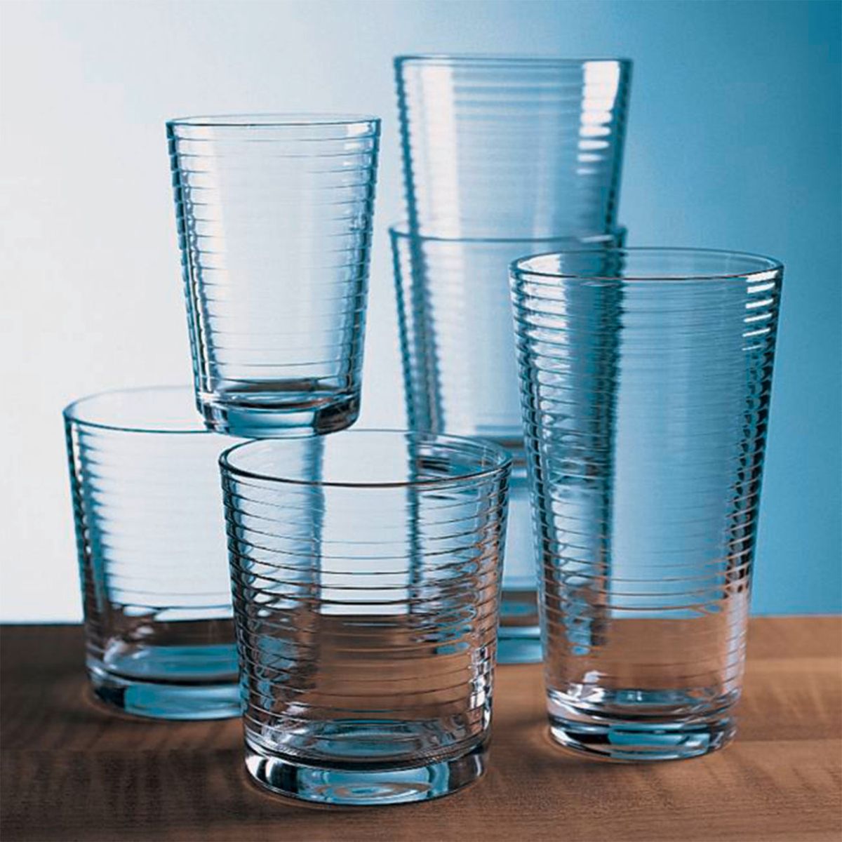 CRATE & BARREL - Vaso Corto Rings Crate & Barrel
