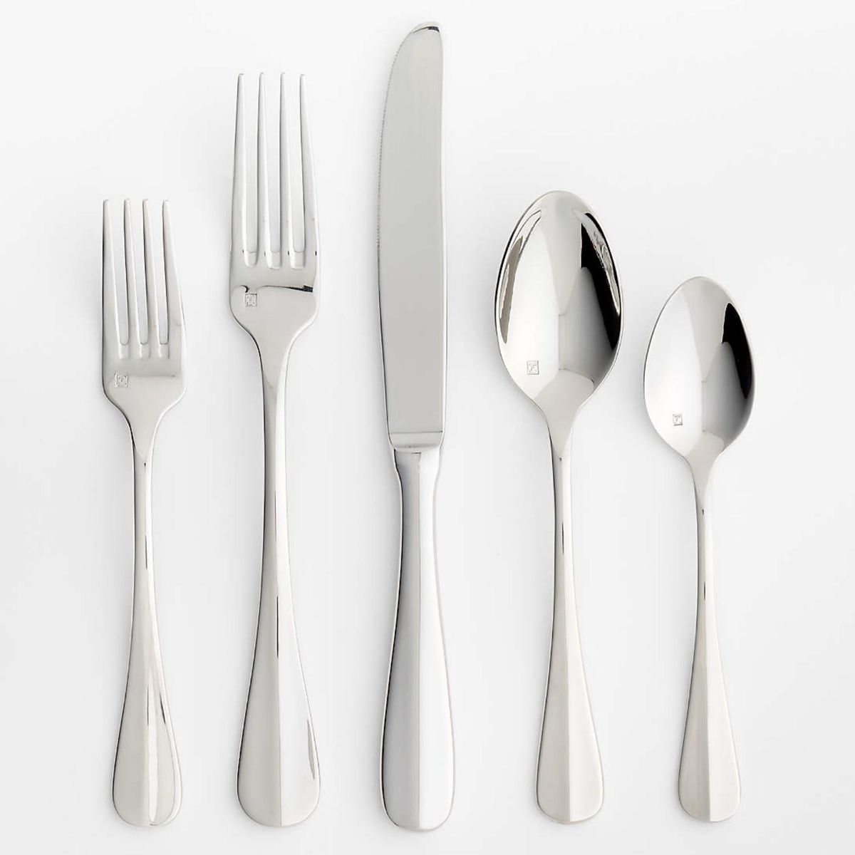 CRATE & BARREL - Set 5 Cubiertos Voletta Mirror Crate & Barrel