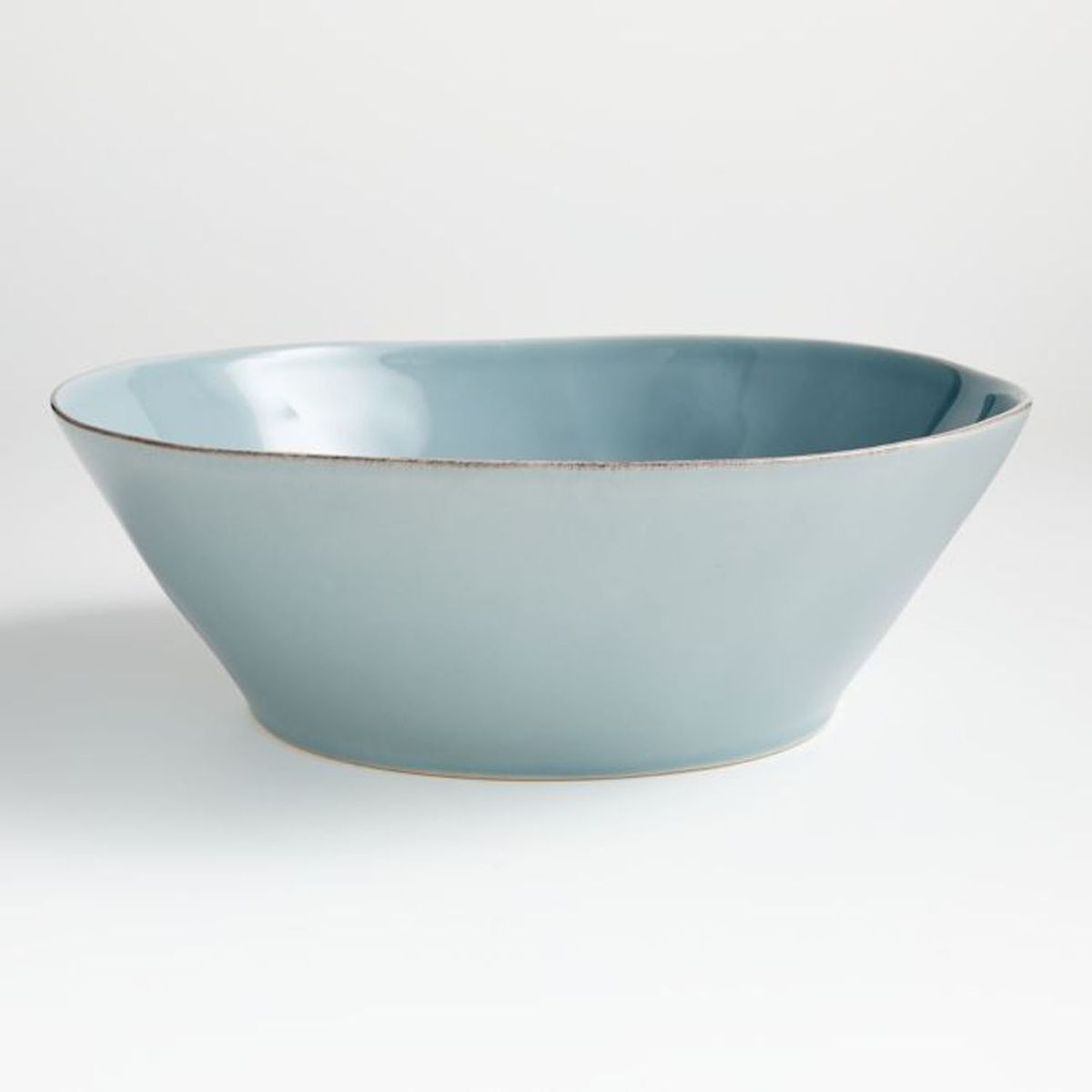 CRATE & BARREL - Bowl Servir Grande Marin Azul Crate & Barrel