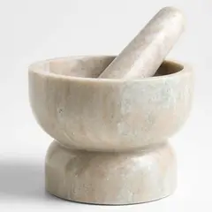 CRATE & BARREL - Mortero Tuscan Marble