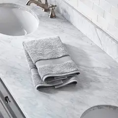 CRATE & BARREL - Toalla De Mano Baño Algodón Turco 800 Gr 80X50 Cm