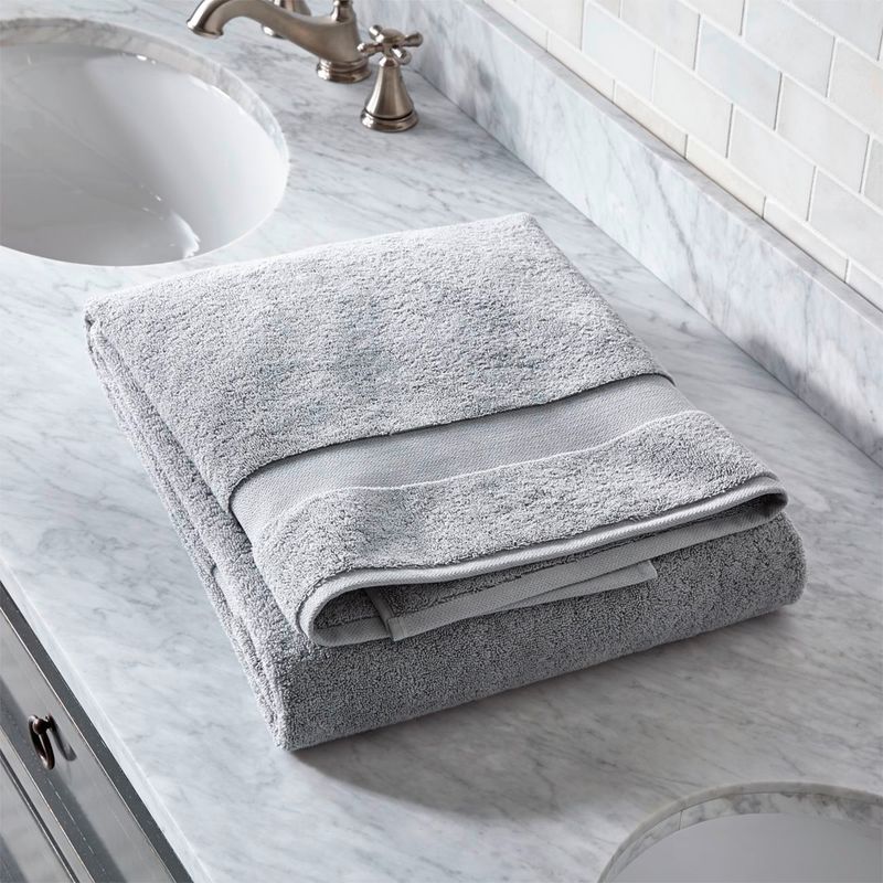 CRATE & BARREL - Toalla Extra Grande Baño Algodón Turco 800 Gr 180X90 Cm Crate & Barrel